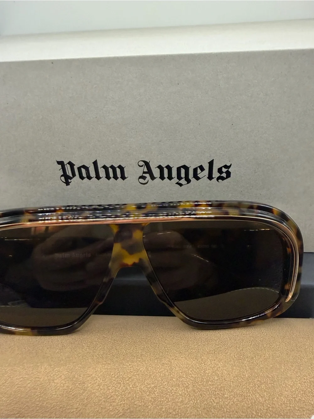Palm Angels Tortoiseshell Sunglasses - Brown